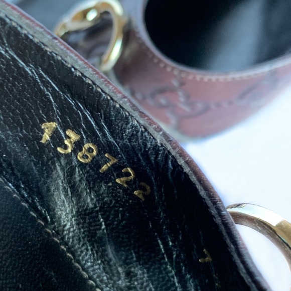 Gucci GG Leather Horsebit Slide Heels 7.5B - Picture 6 of 6